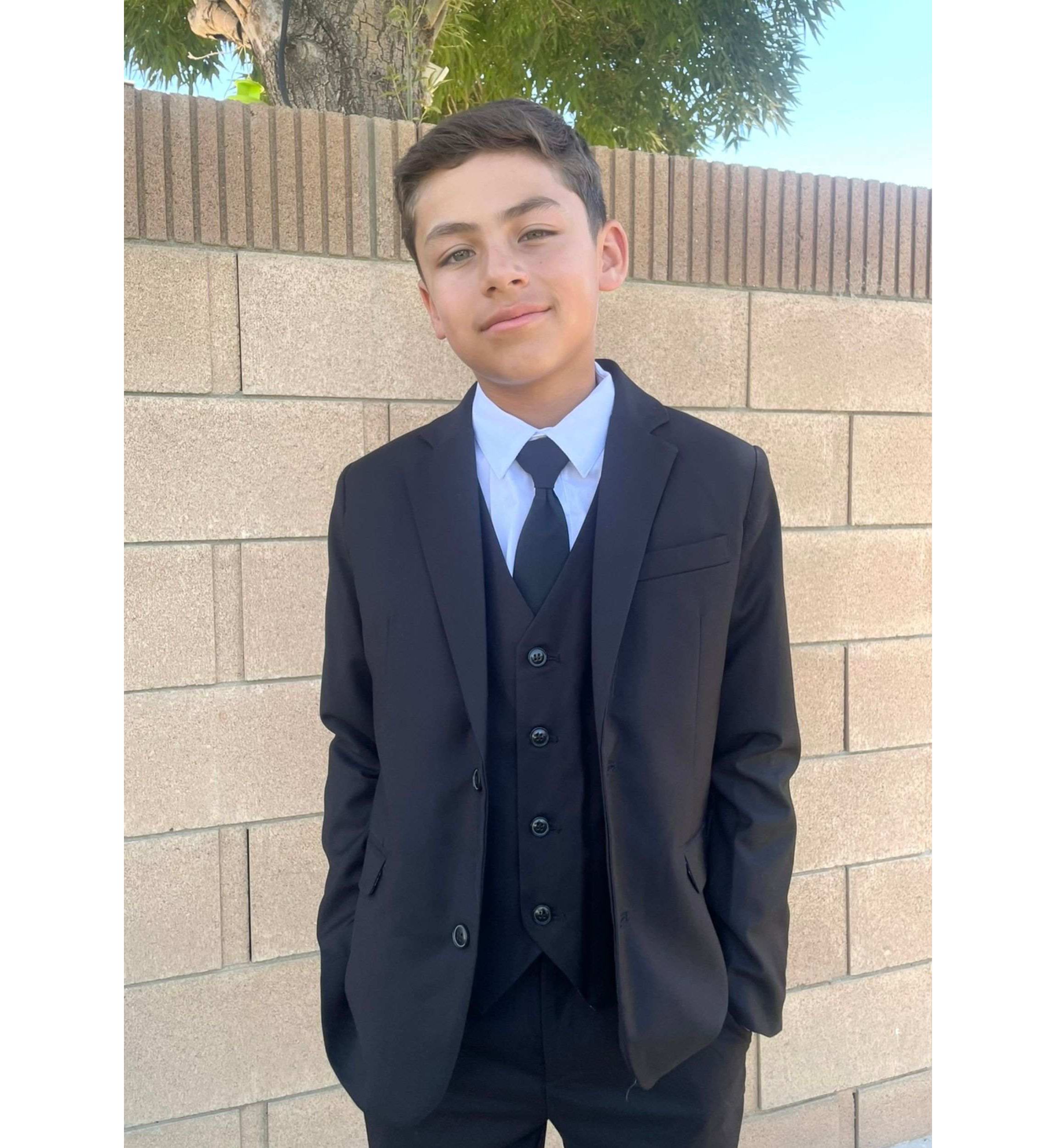 Boys 007 5-Piece Suit