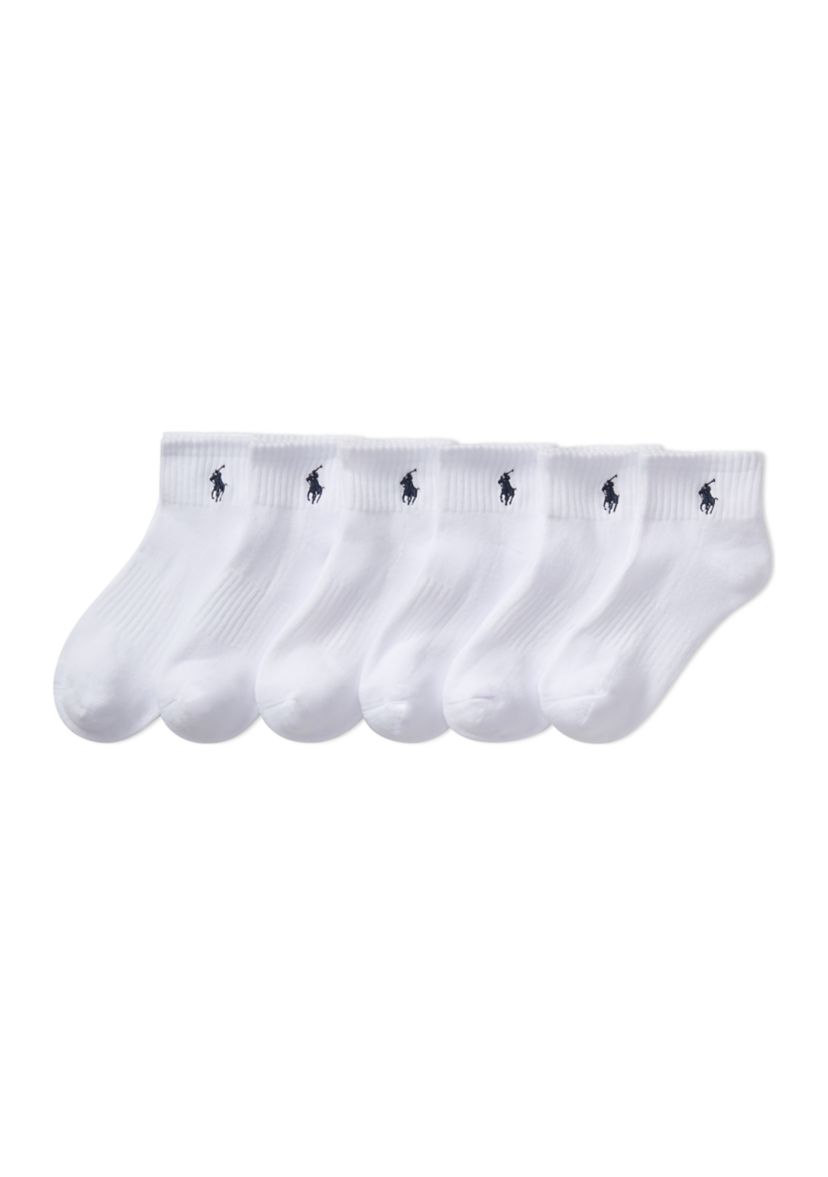 Boys Set of 6 Cotton Socks 