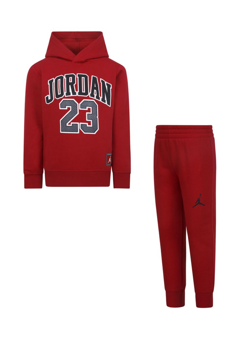 Boys 4-7 Jersey Graphic Hoodie and Joggers Set