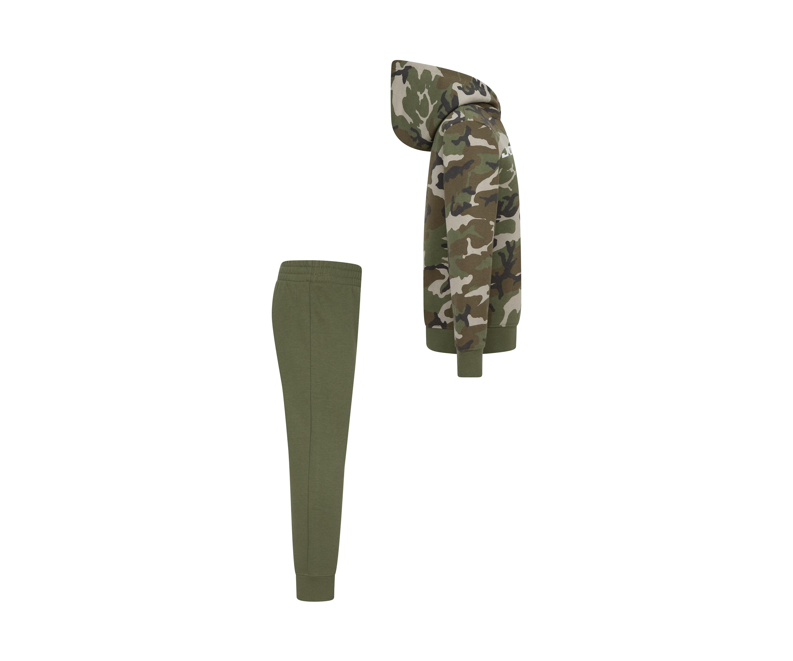 Boys 4-7 Camo Printed Fleece Hoodie and Joggers Set