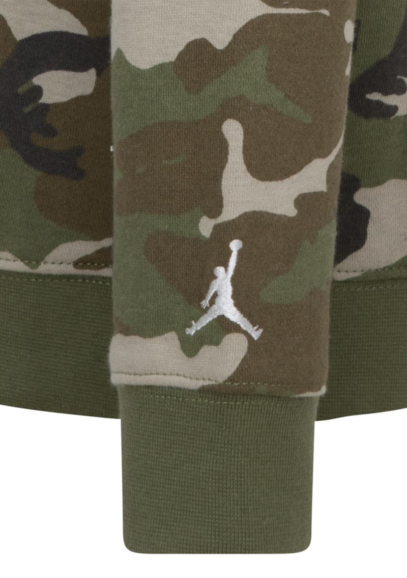 Boys 4-7 Camo Printed Fleece Hoodie and Joggers Set
