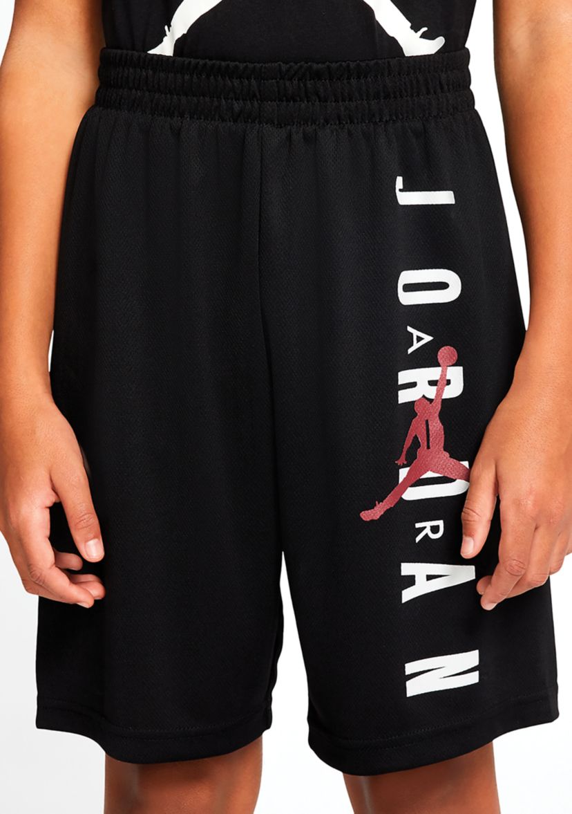 Boys 8-20 Vertical Logo Mesh Shorts