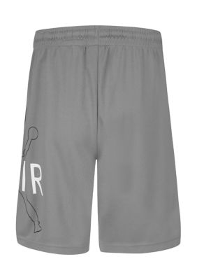 NIKE AIR JORDAN SHORTS - XLARGE - BOYS BASKETBALL KIDS YOUTH - DRI FIT  LIGHT BLUE BLACK