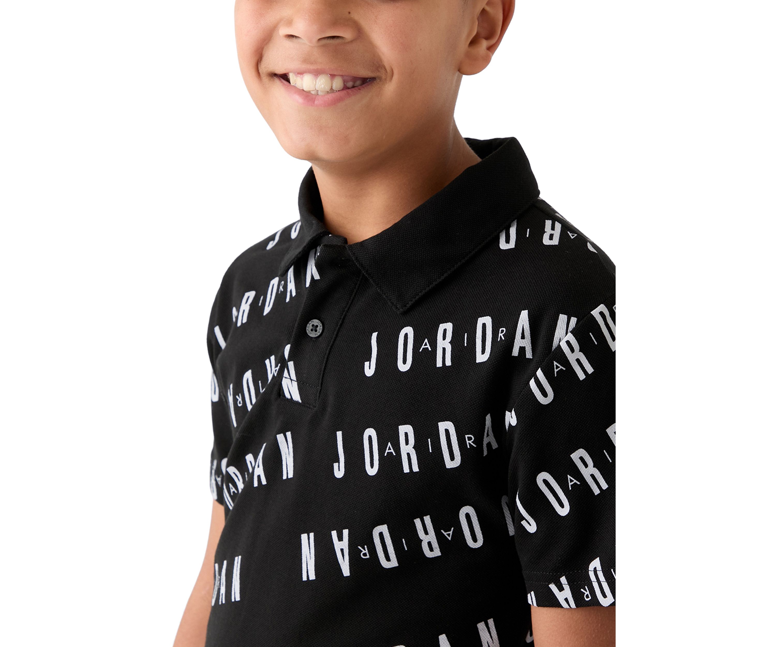 Boys 8-20 Jumpman Printed Polo Shirt