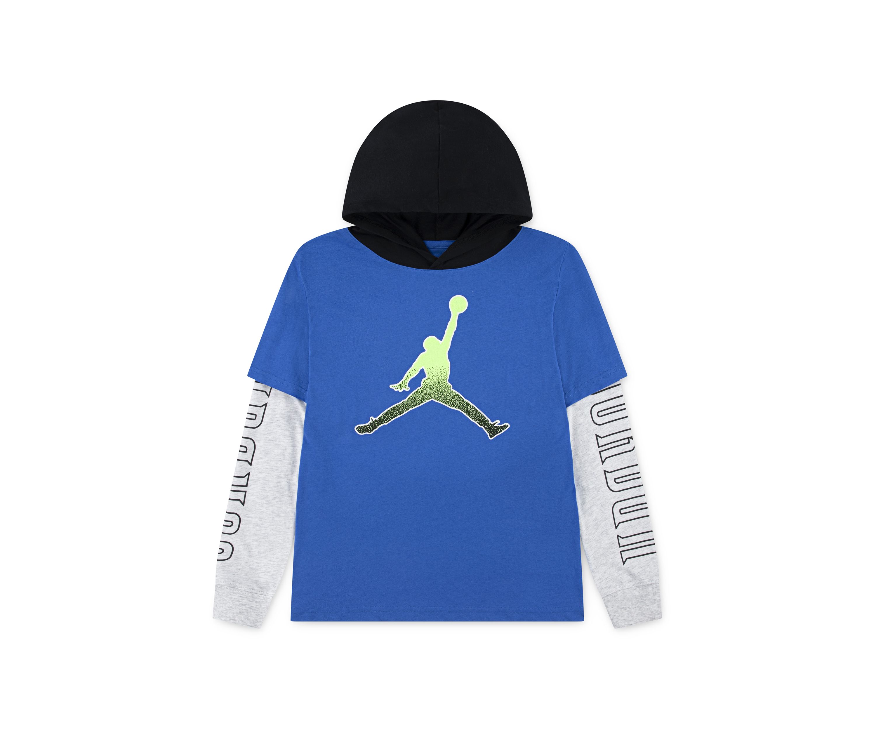 Boys 8-20 Long Sleeve Gametime 2Fer Graphic Hooded T-Shirt 