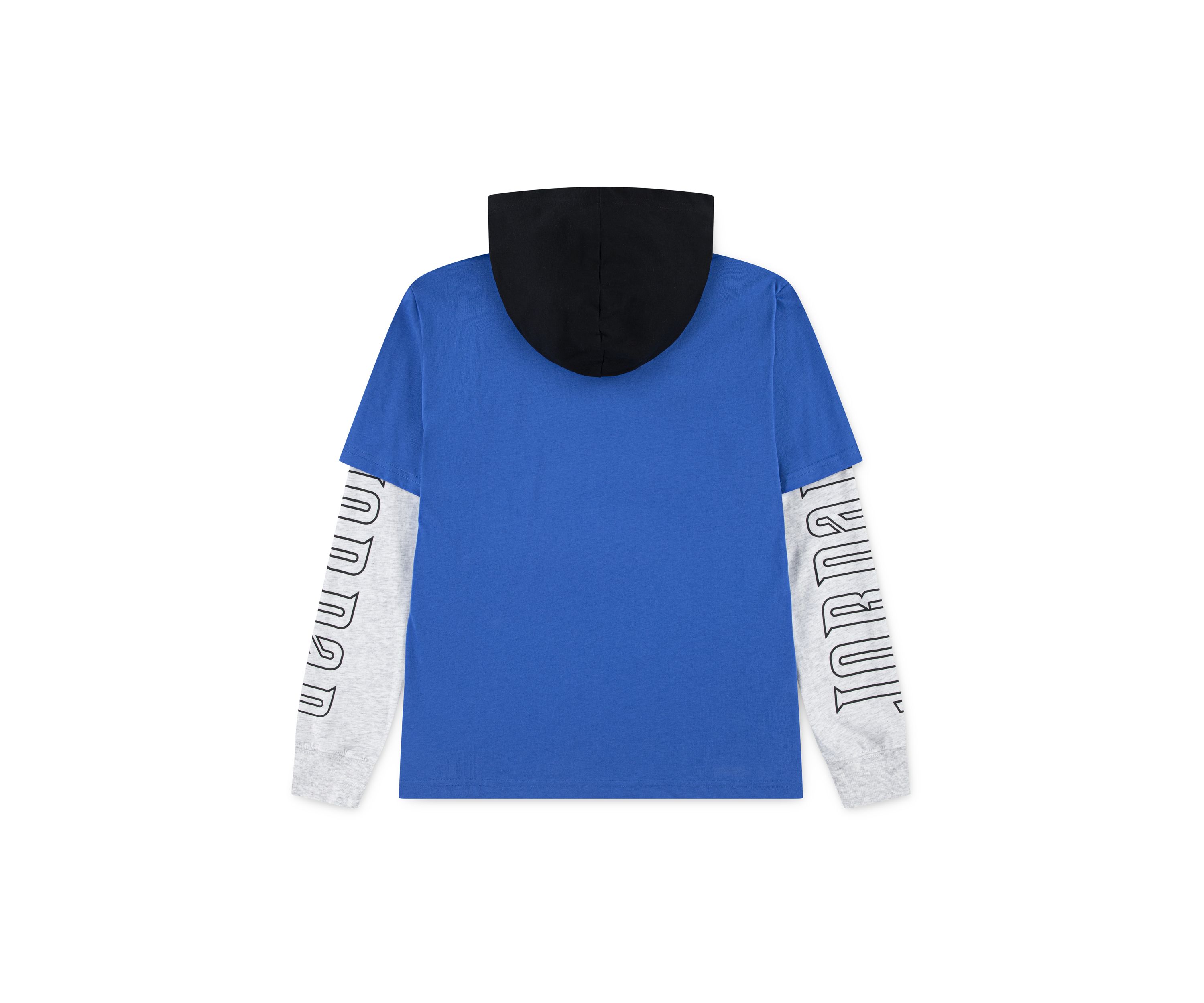 Boys 8-20 Long Sleeve Gametime 2Fer Graphic Hooded T-Shirt 