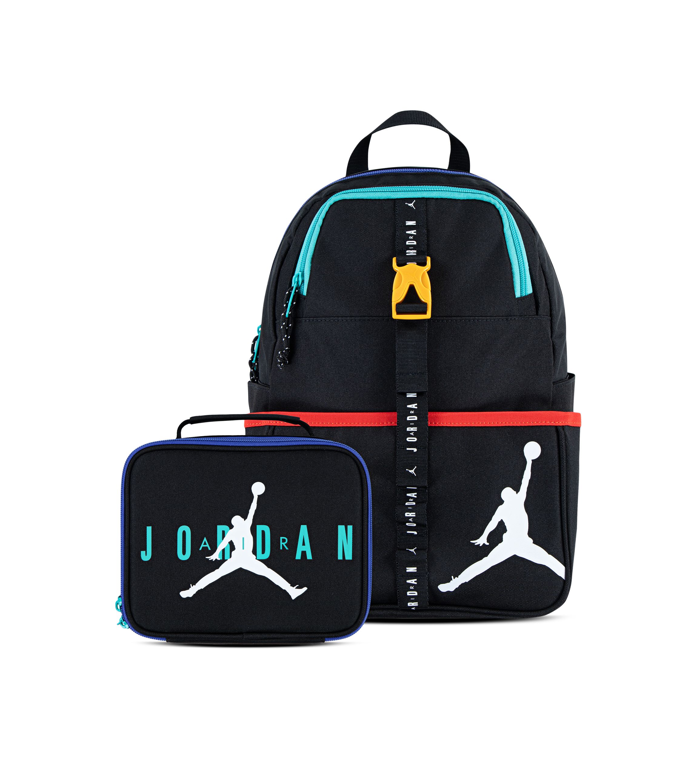 Boys Air Jordan Lunch Box and Backpack