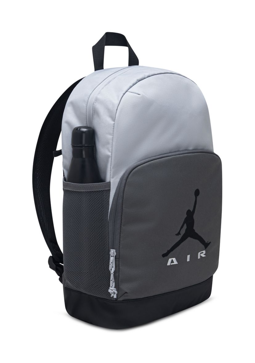 air jordan laptop backpack Raid Inside there are elastic straps as well as a clear vinyl toiletry pocket to help keep things in their place Jordan Jumpman Air Patrol Backpack