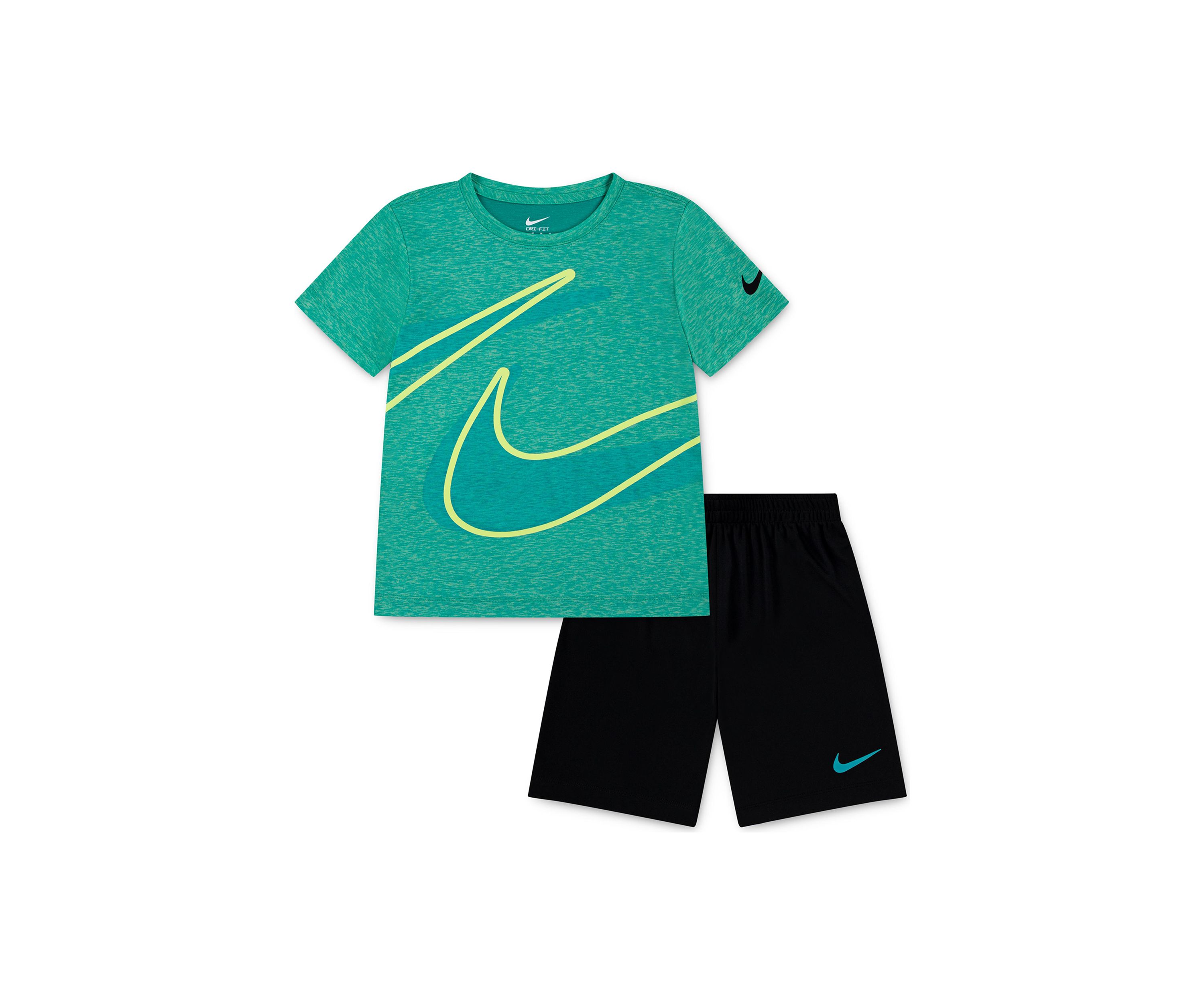 Boys 4-7 Dri Fit Big Logo Graphic T-Shirt and Shorts Set