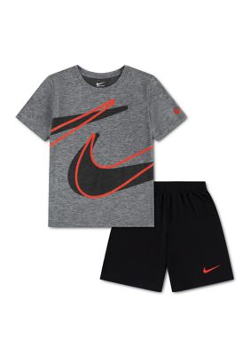 Nike Boys 4-7 Dri-FIT Short Sleeve T-Shirt and Short Set