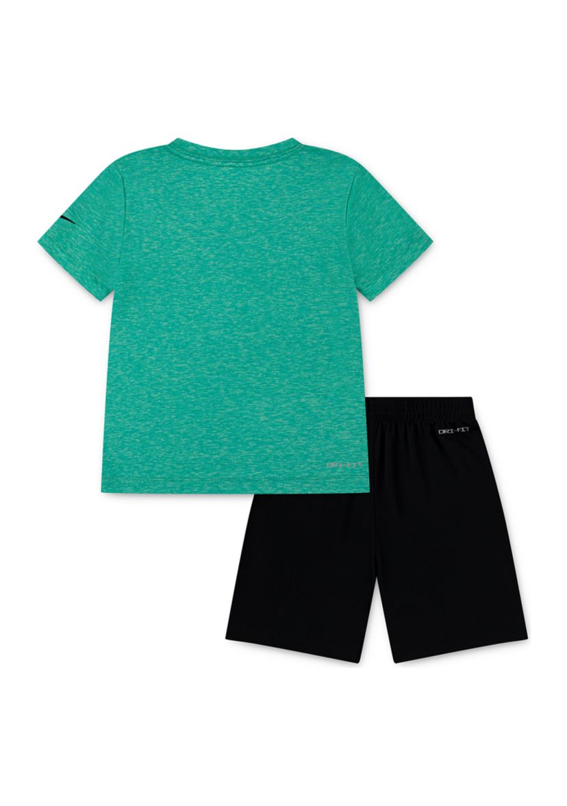 Boys 4-7 Dri Fit Big Logo Graphic T-Shirt and Shorts Set