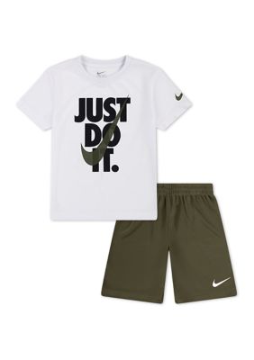 Nike Boys 4-7 Dri-FIT Short Sleeve T-Shirt and Short Set