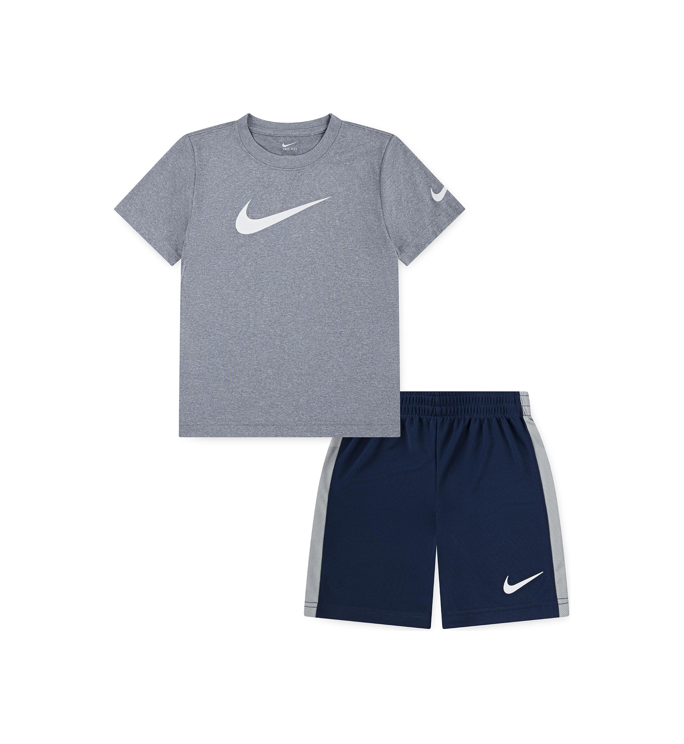 Boys 4-7 Swoosh Graphic T-Shirt and Shorts Set