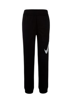 Nike Boys 8-20 Dri-FIT Therma Fleece Training Pants, Large Black