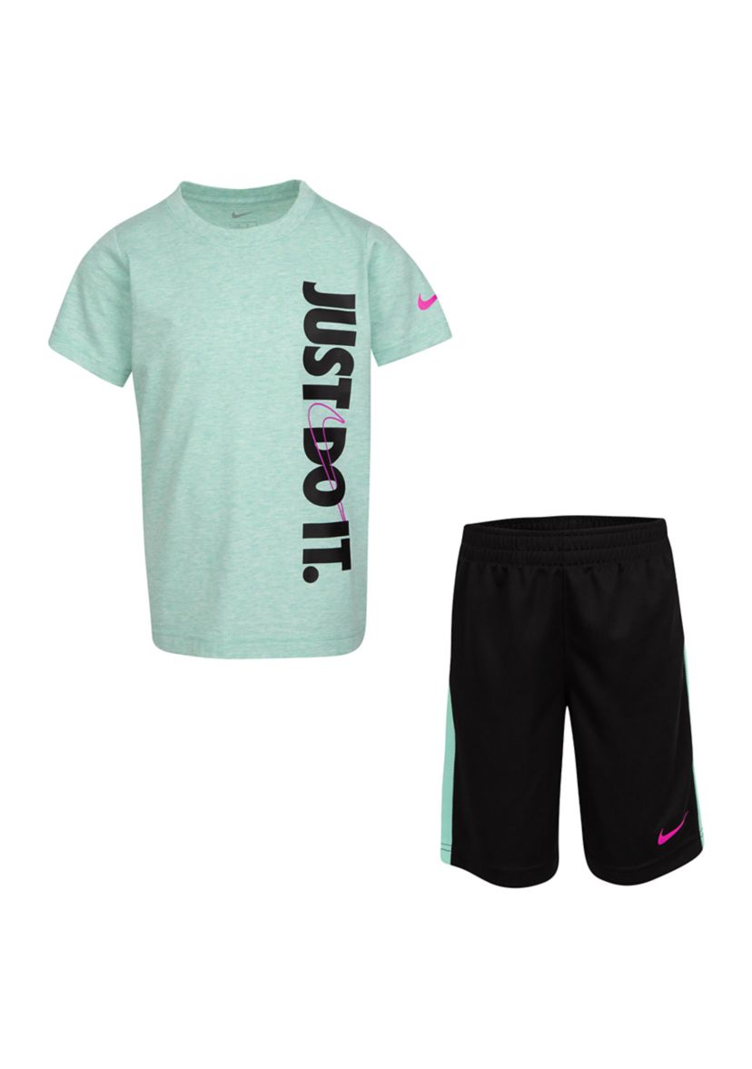 Boys 4-7 Just Do It Graphic T-Shirt and Shorts Set