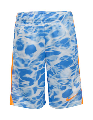 Nike® Boys 4-7 Swish Splash Allover Print Swim Shorts