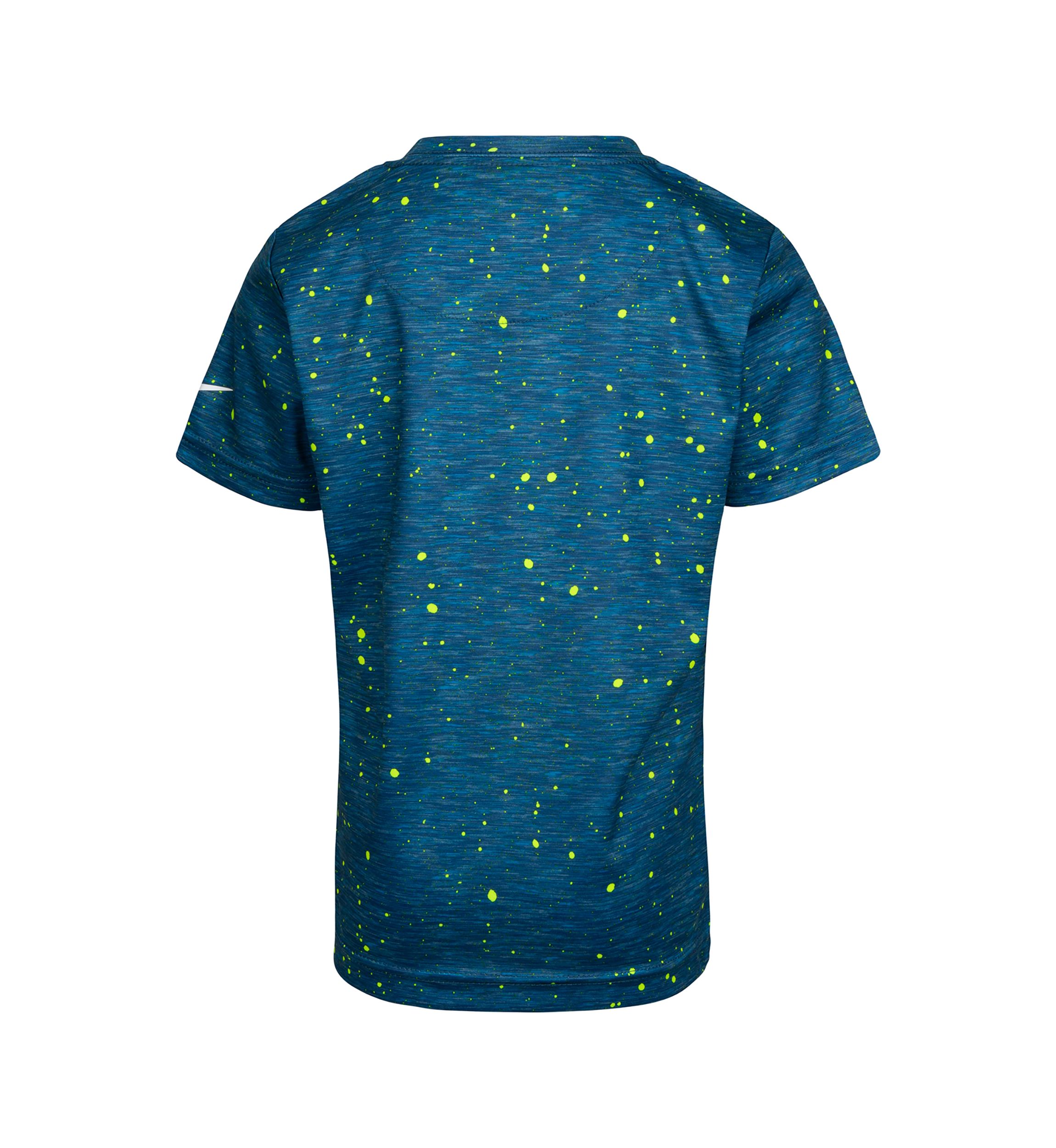 Boys 4-7 Short Sleeve Space Dye Logo T-Shirt