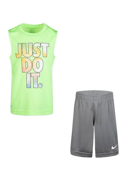Nike® Boys 4-7 Daze Tank and Shorts Set