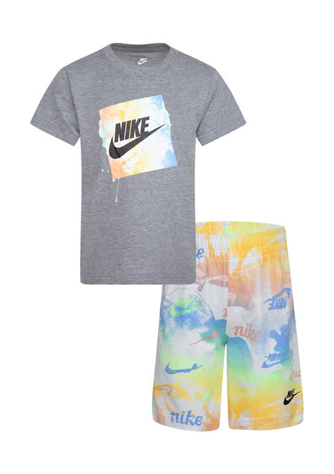 Nike® Boys 4-7 Daze Short Sleeve T-Shirt and