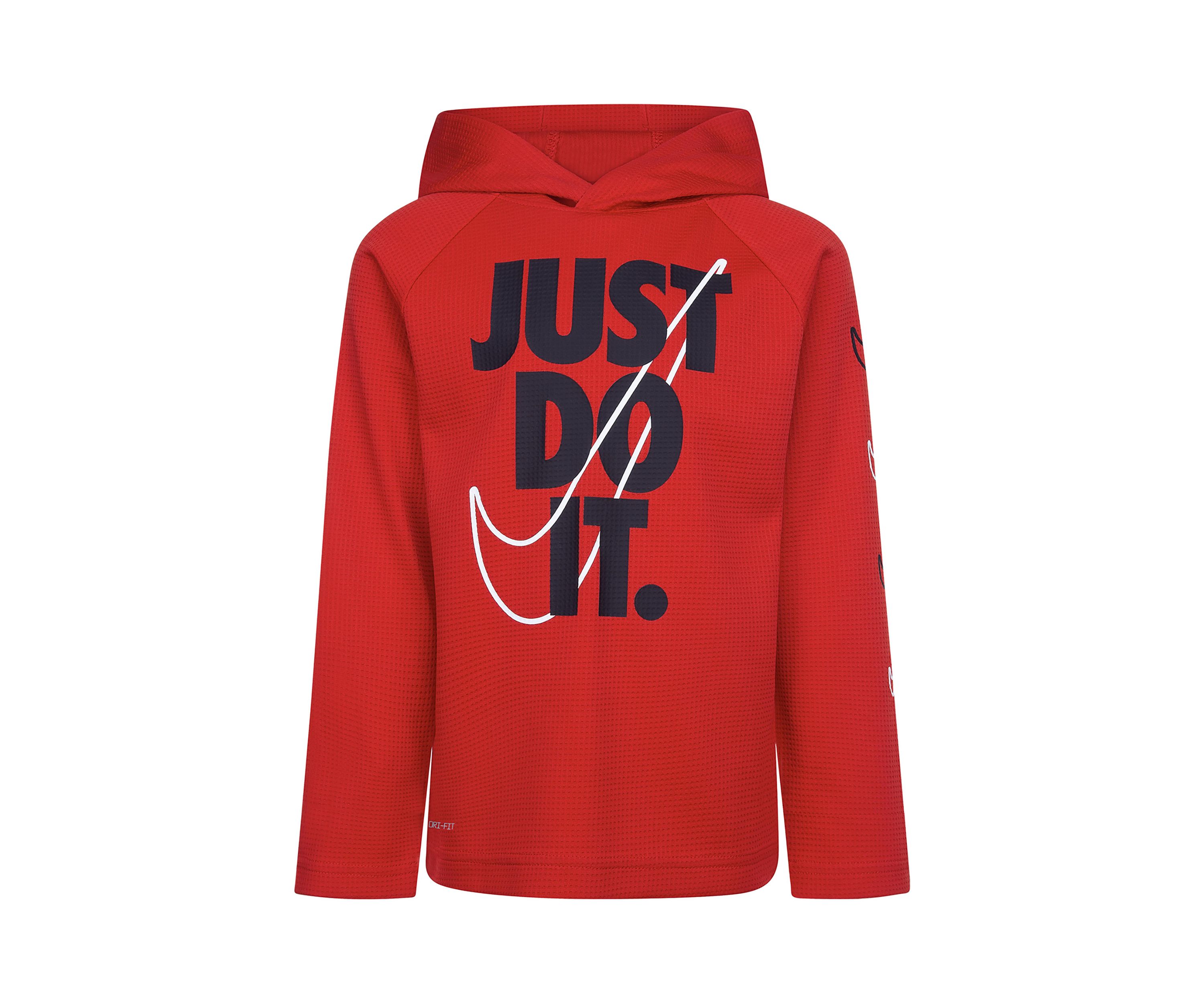 Boys 4-7 Just Do It Graphic Thermal Hoodie