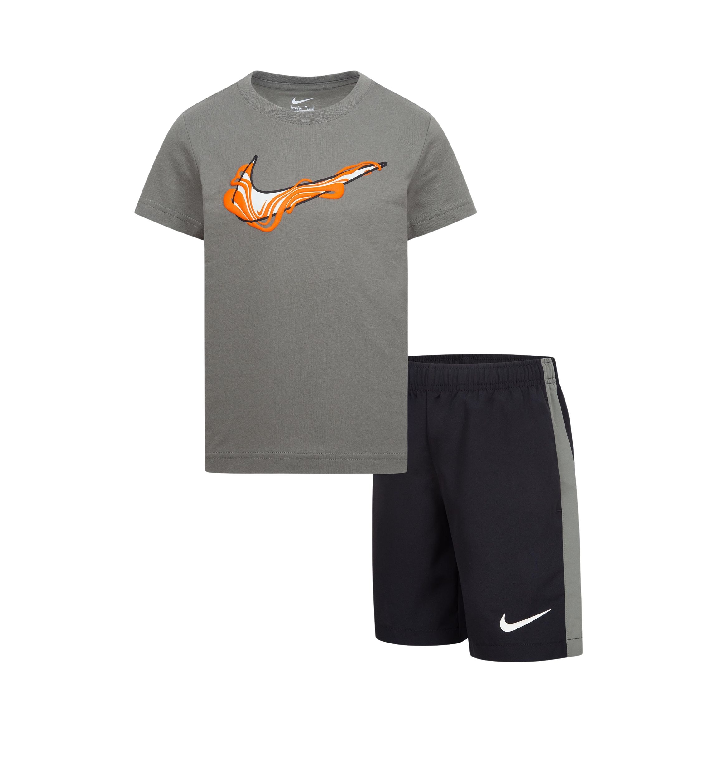 Boys 4-7 Paint Woven Shorts Set