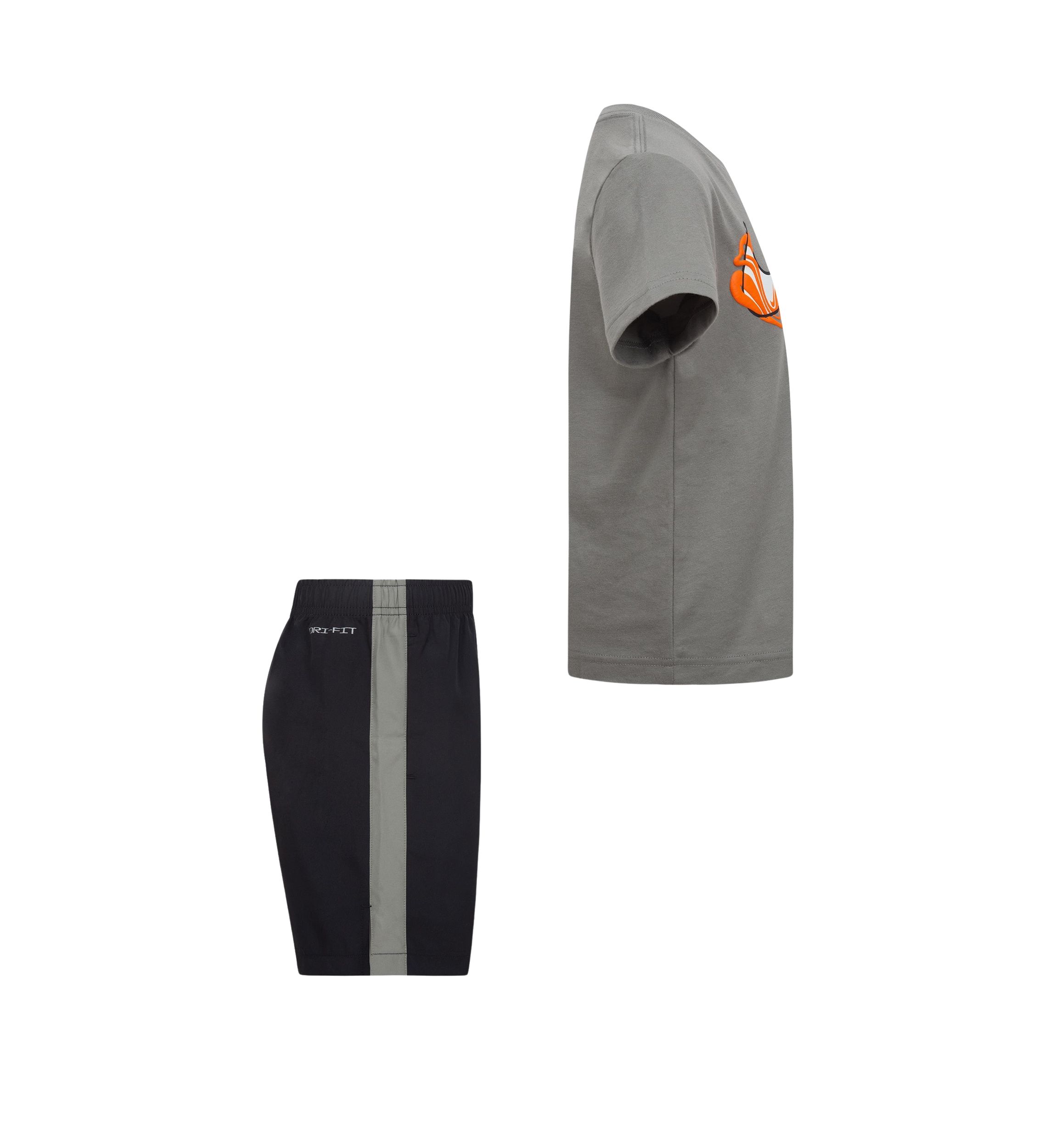 Boys 4-7 Paint Woven Shorts Set