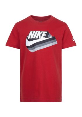 Nike Little Boys 2T-7 Split Futura Short Sleeve Jersey T-Shirt