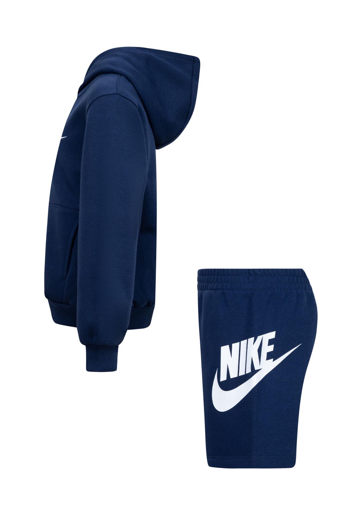 Boys 4-7 Graphic Hoodie and Logo Shorts Set
