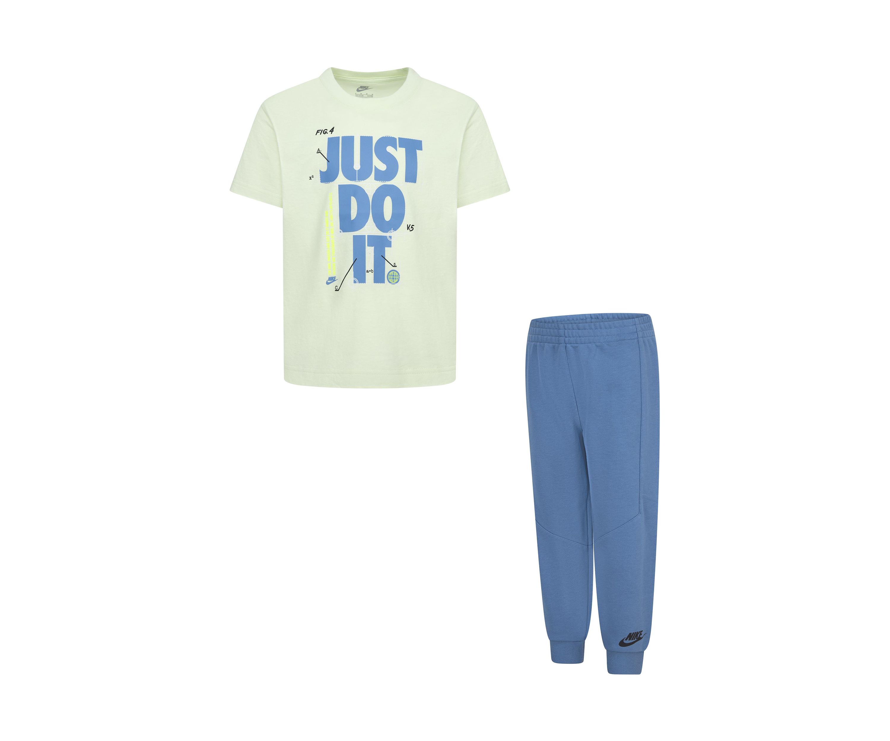 Boys 4-7 Short Sleeve Graphic T-Shirt and Solid Joggers Set
