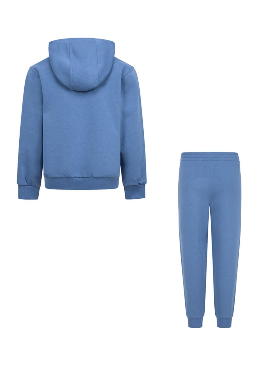 Boys 4-7 Big Logo Graphic Hoodie and Fleece Joggers Set