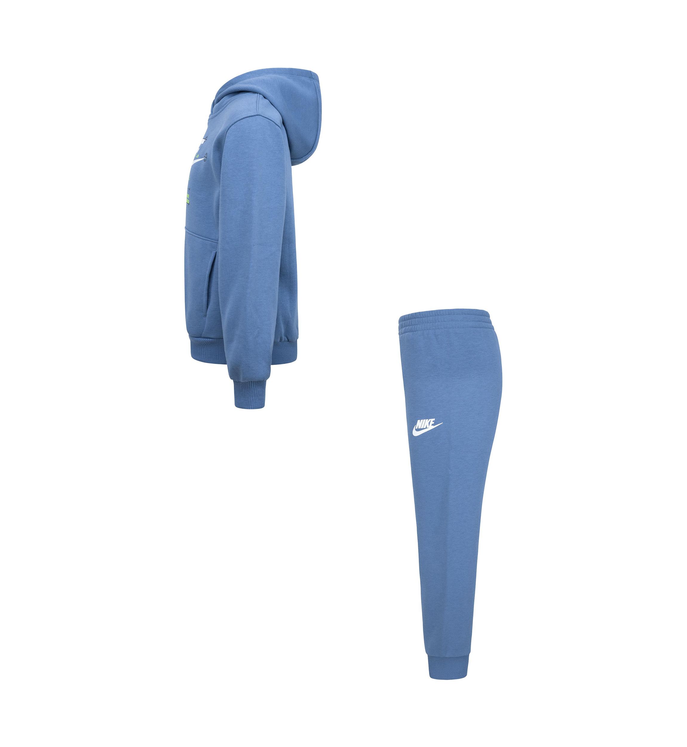 Boys 4-7 Big Logo Graphic Hoodie and Fleece Joggers Set