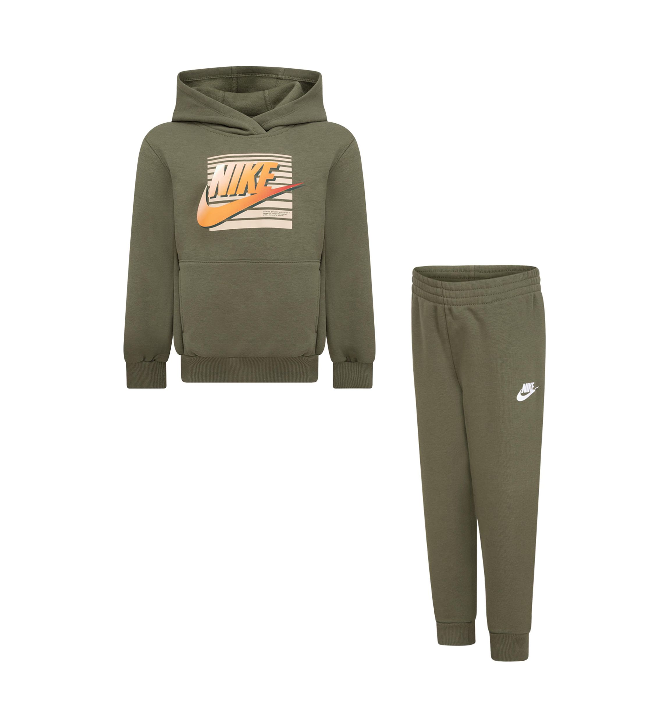 Boys 4-7 Big Logo Graphic Hoodie and Fleece Joggers Set