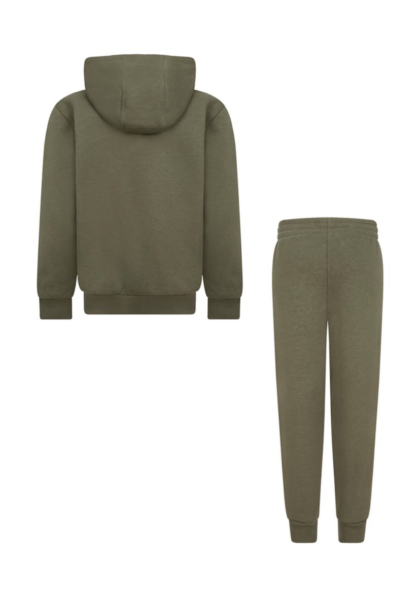 Boys 4-7 Big Logo Graphic Hoodie and Fleece Joggers Set
