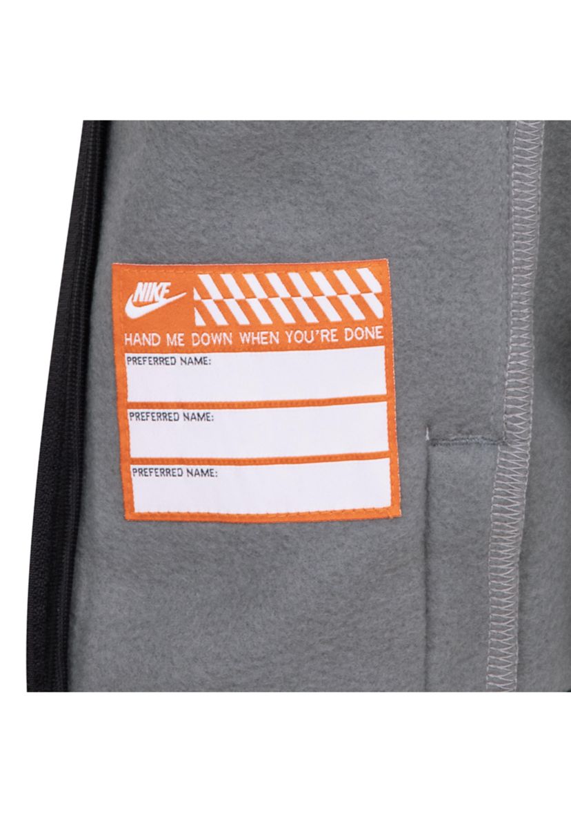 Boys 4-7 Color Blocked Fleece Coat