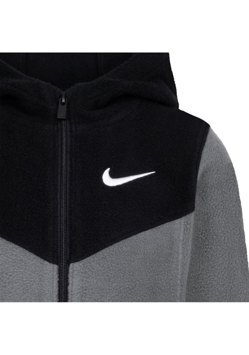 Boys 4-7 Color Blocked Fleece Coat