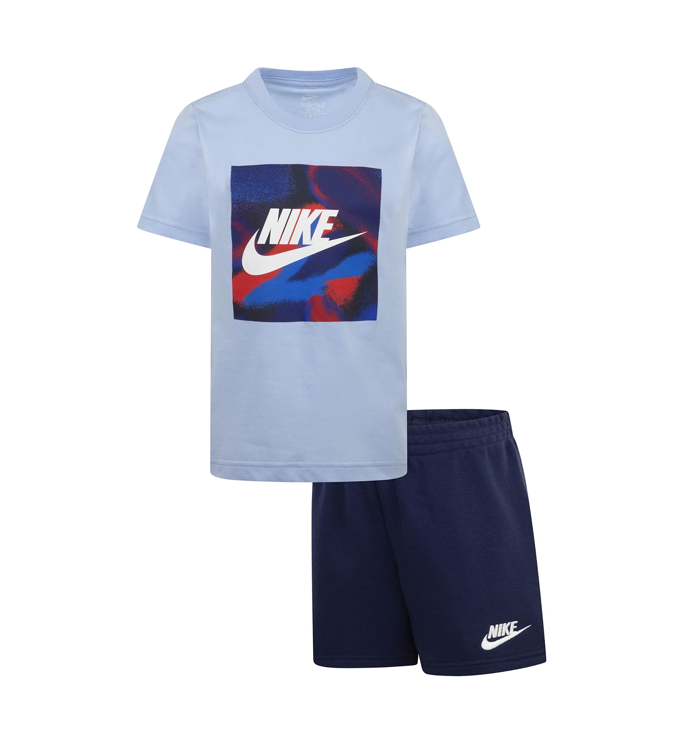 Boys 4-7 Jersey Box Logo Graphic T-Shirt and Shorts Set