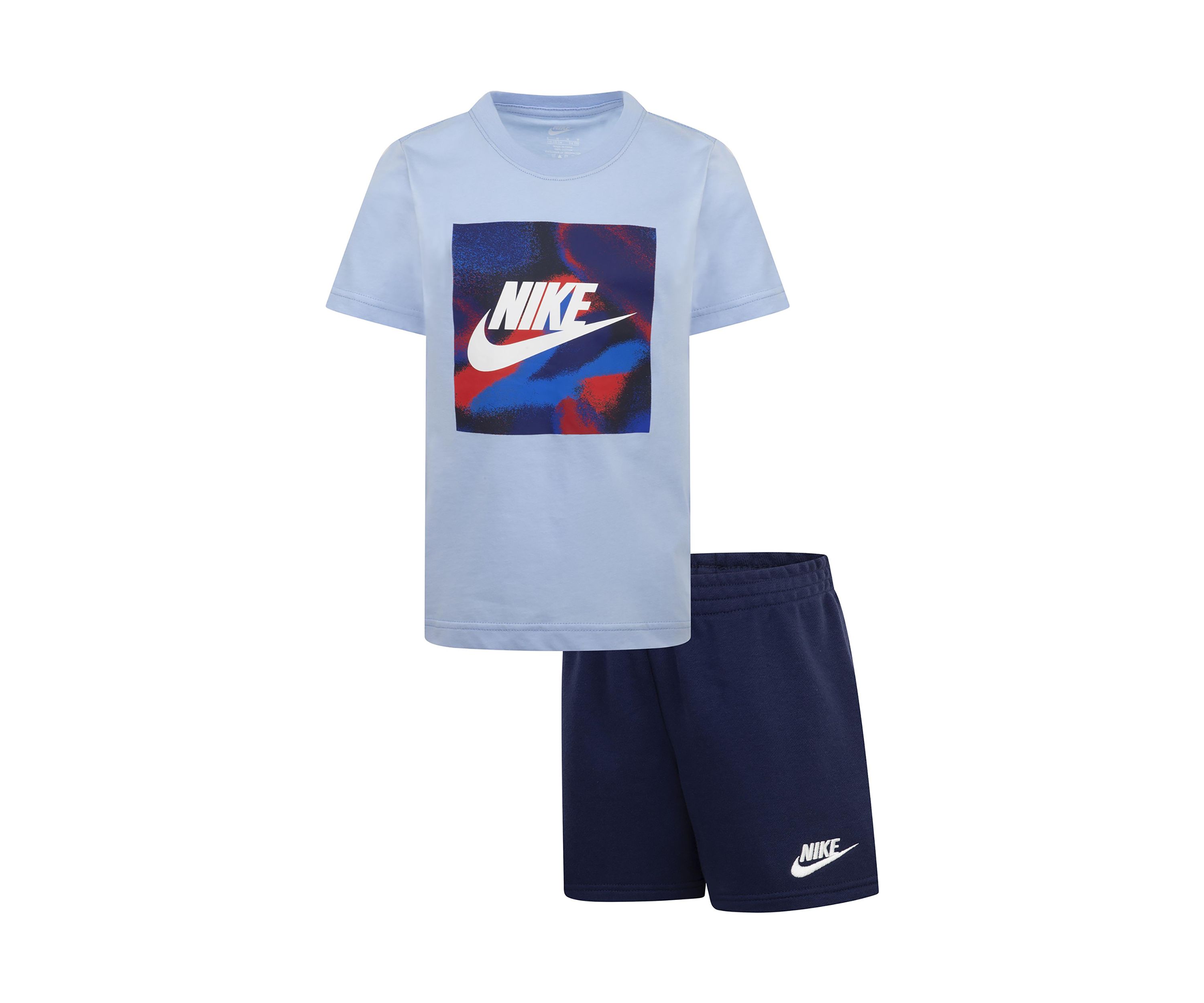 Boys 4-7 Jersey Box Logo Graphic T-Shirt and Shorts Set
