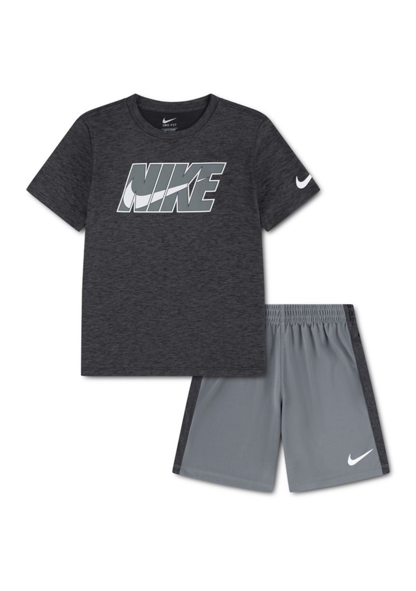 Nike® Boys 4-7 Dri Fit Interlock Shorts Set | Belk