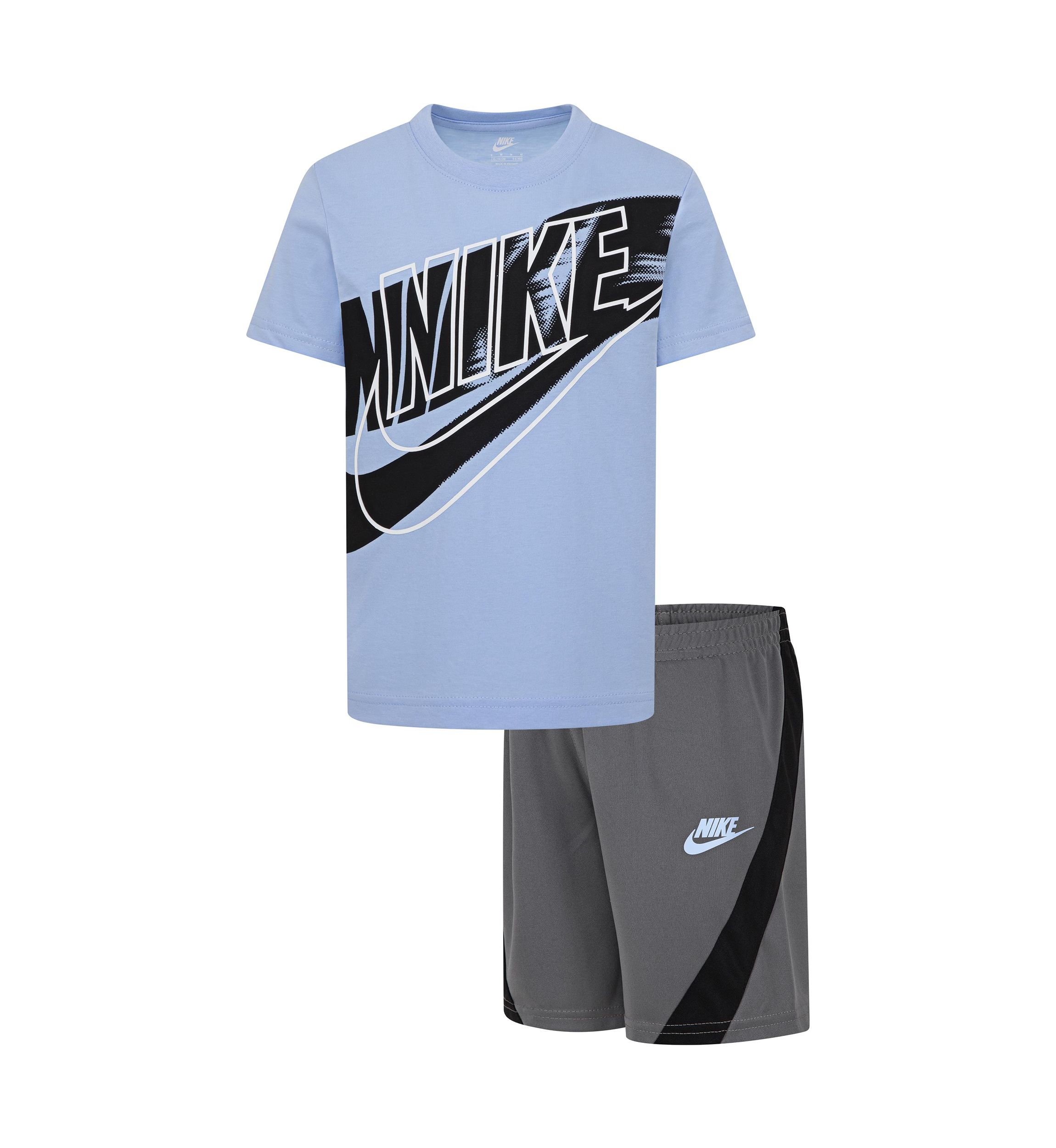 Boys 4-7 Jersey Big Logo Graphic T-Shirt and Shorts Set