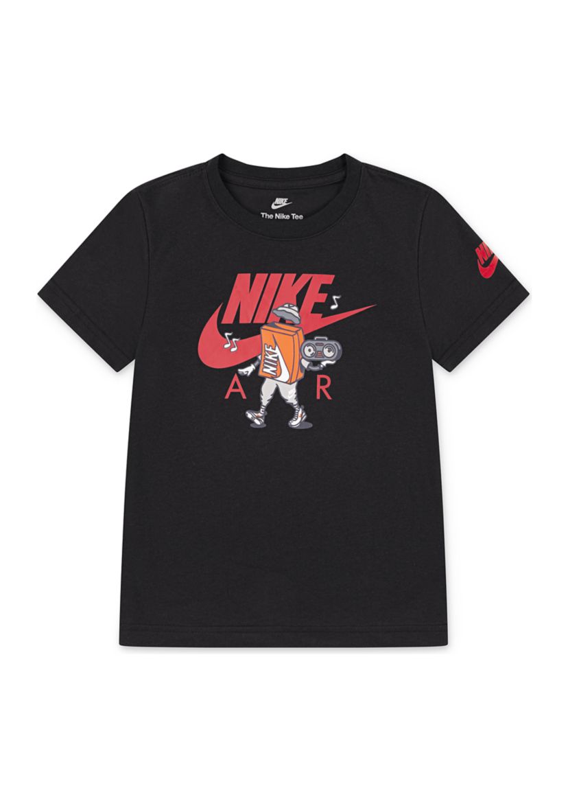 Boys 4-7 Cotton Boxy Music Graphic T-Shirt