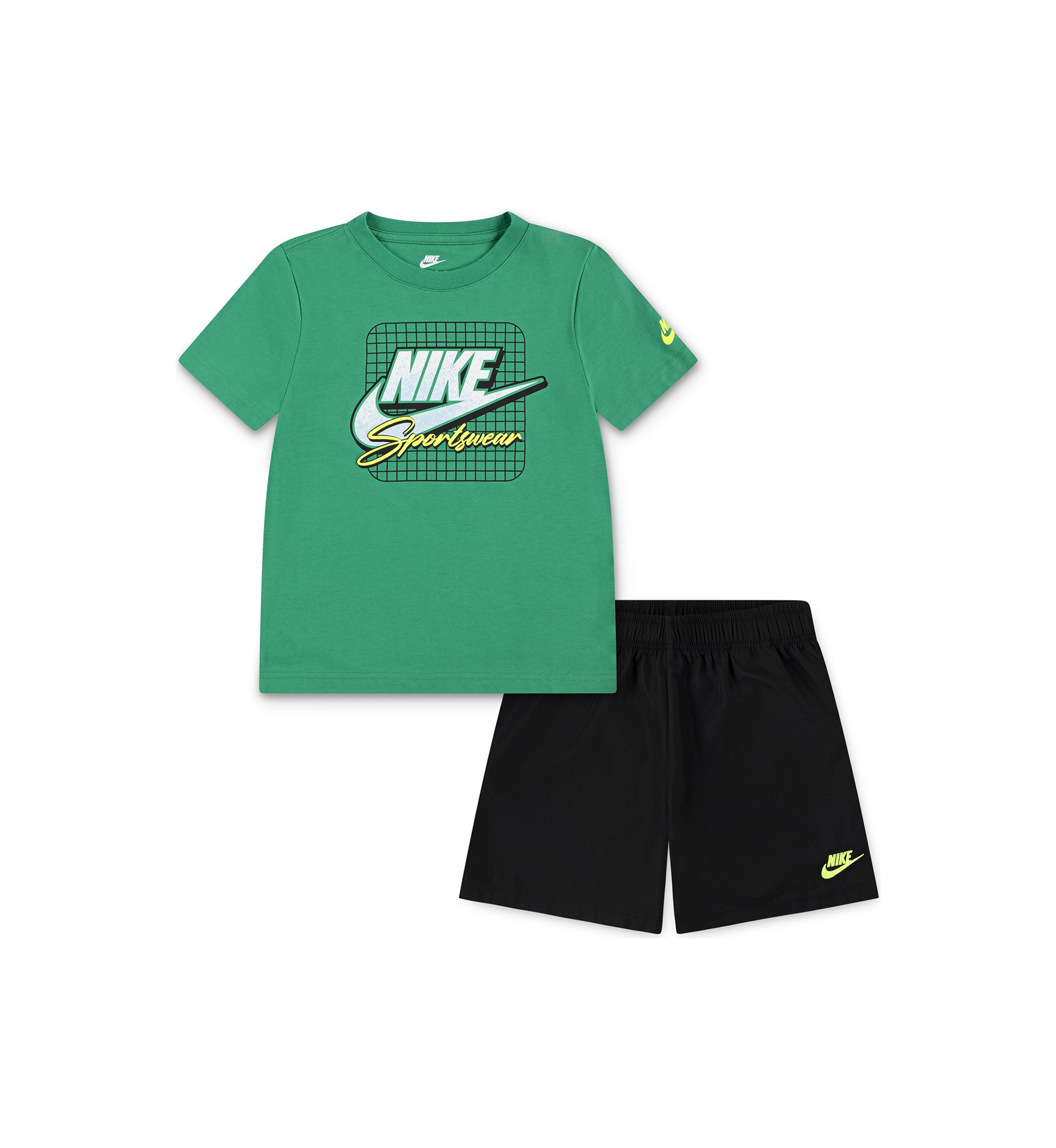 Boys 4-7 Swoosh Graphic T-Shirt and Shorts Set