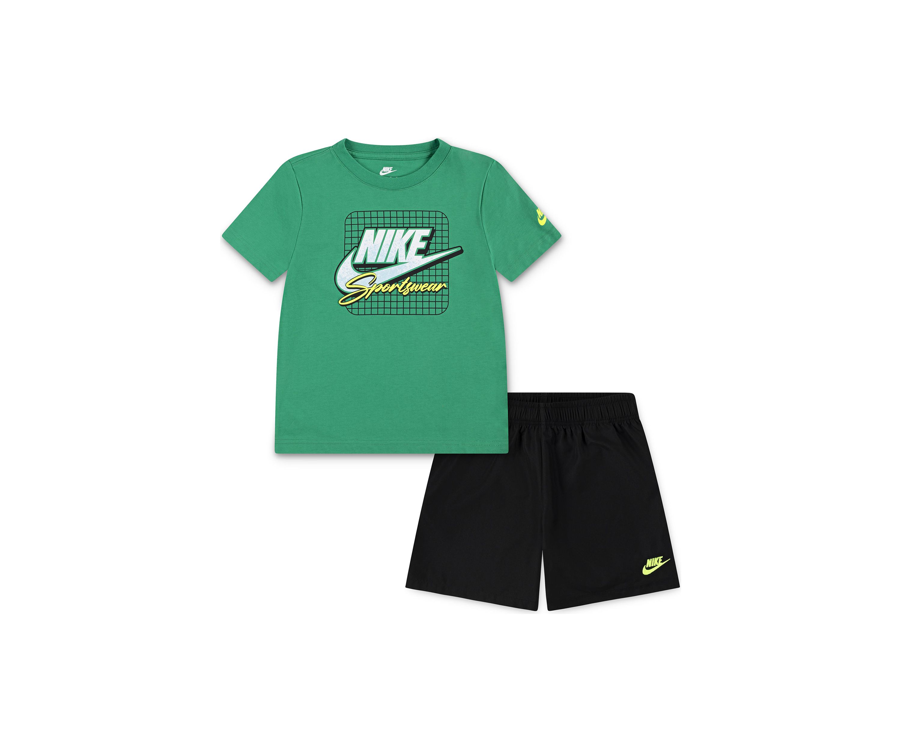Boys 4-7 Swoosh Graphic T-Shirt and Shorts Set