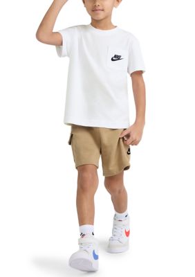 Nike Boys 4-7 Pocket T-Shirt and Shorts Set