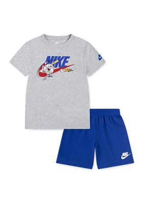 Nike Boys 4-7 Graphic T-Shirt and Shorts Set