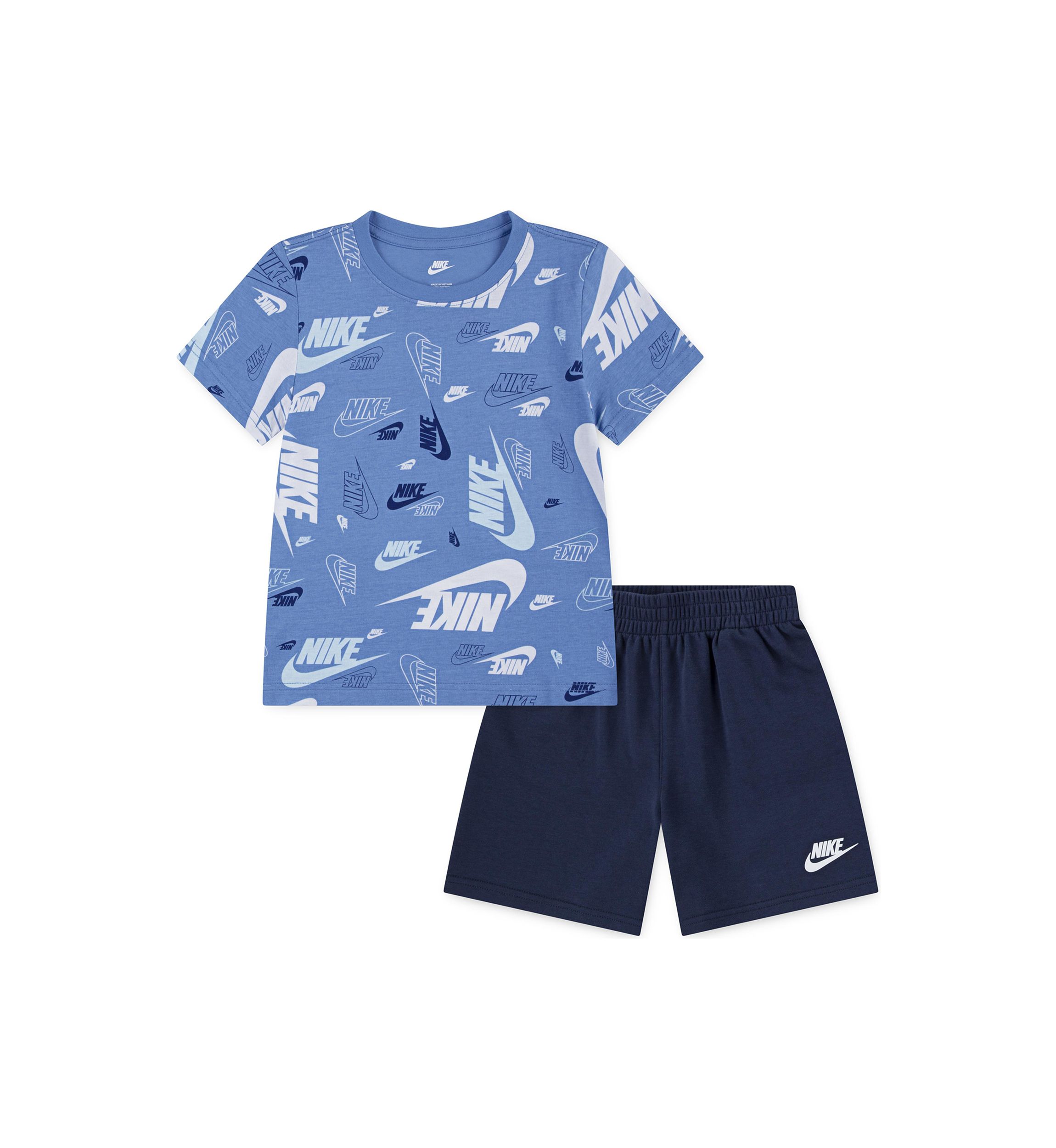 Boys 4-7 Printed T-Shirt and Shorts Set