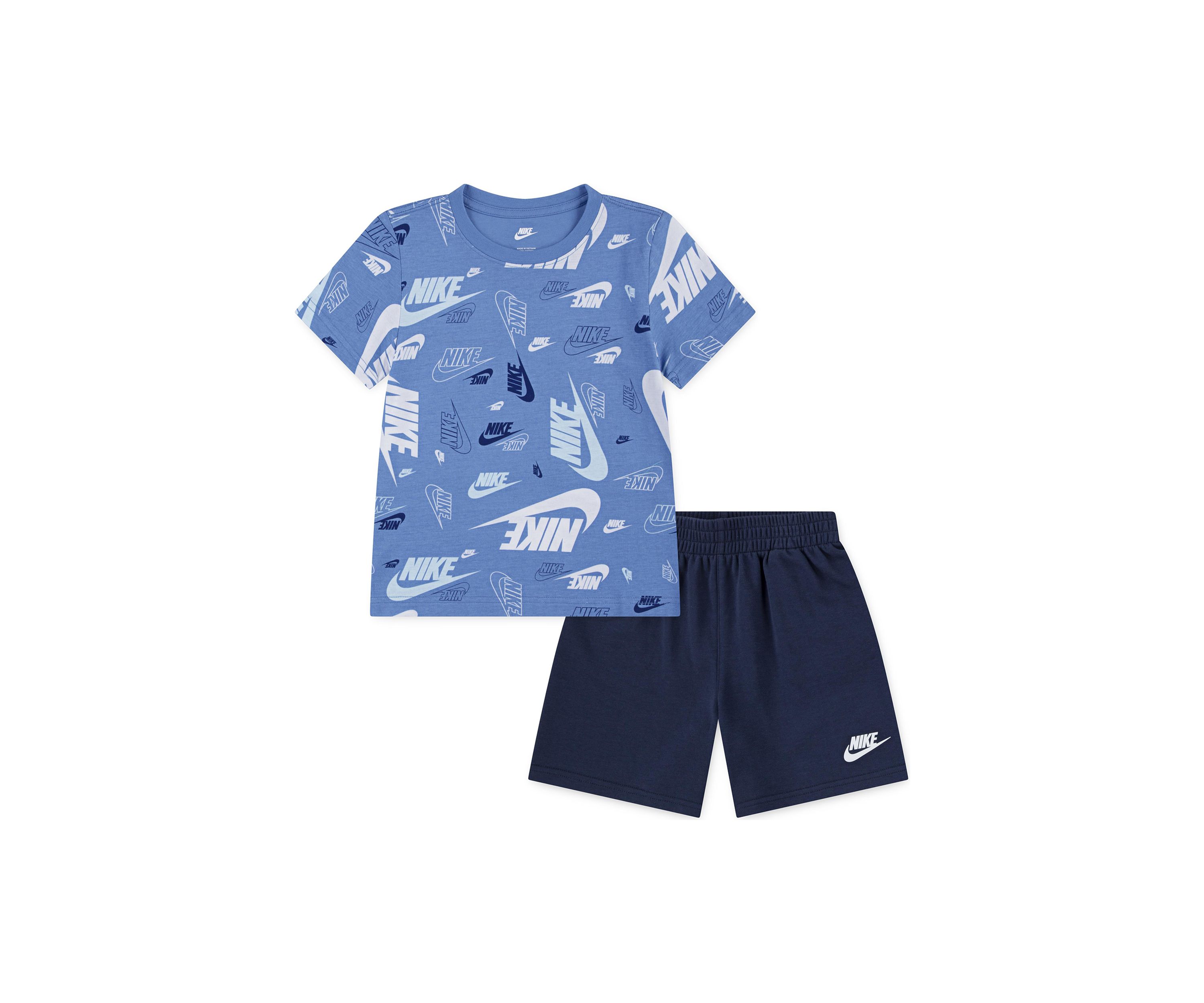 Boys 4-7 Printed T-Shirt and Shorts Set
