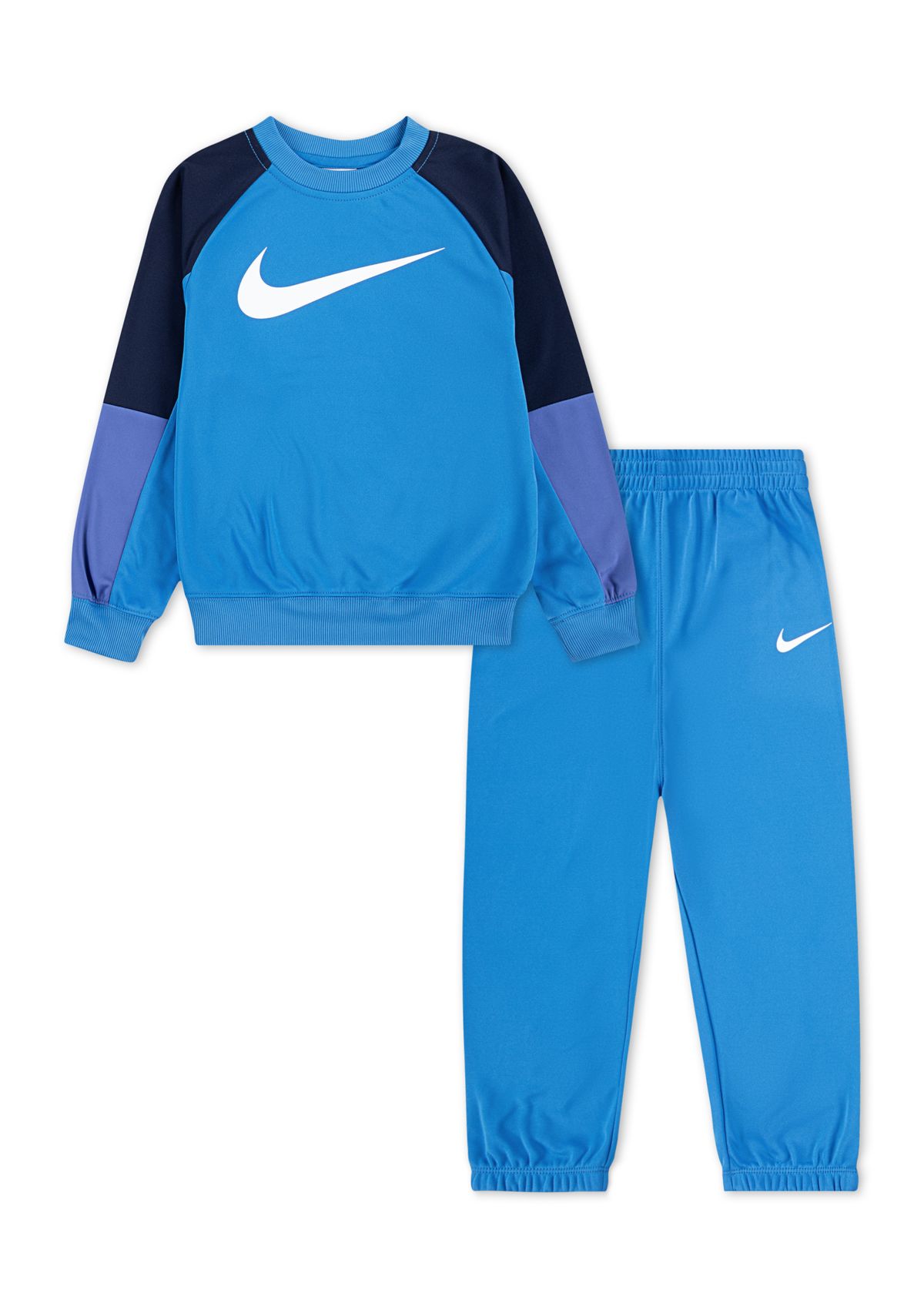 Boys 4-7 Crew Neck Porpus Set