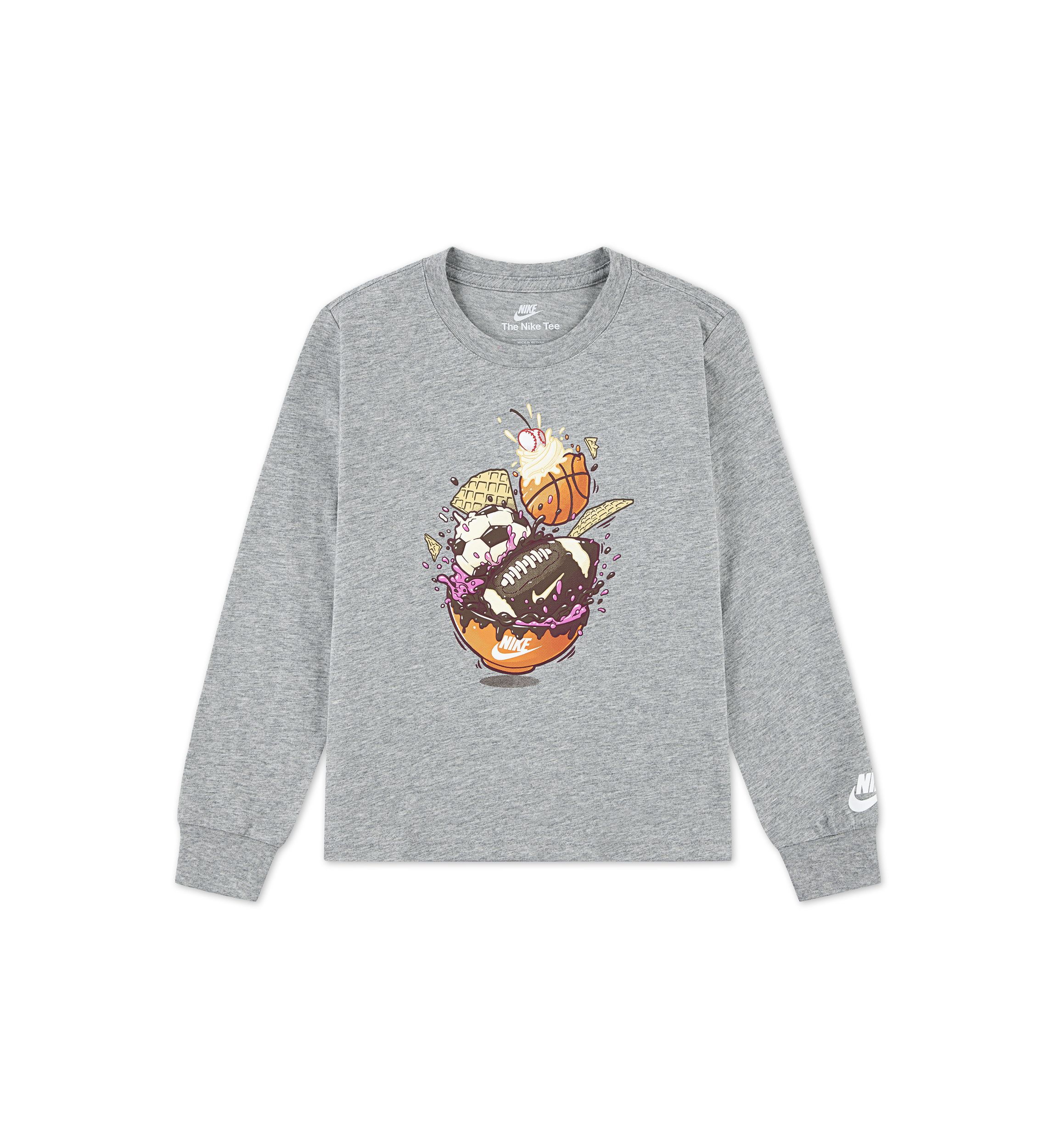 Boys 4-7 Long Sleeve Sports Graphic T-Shirt