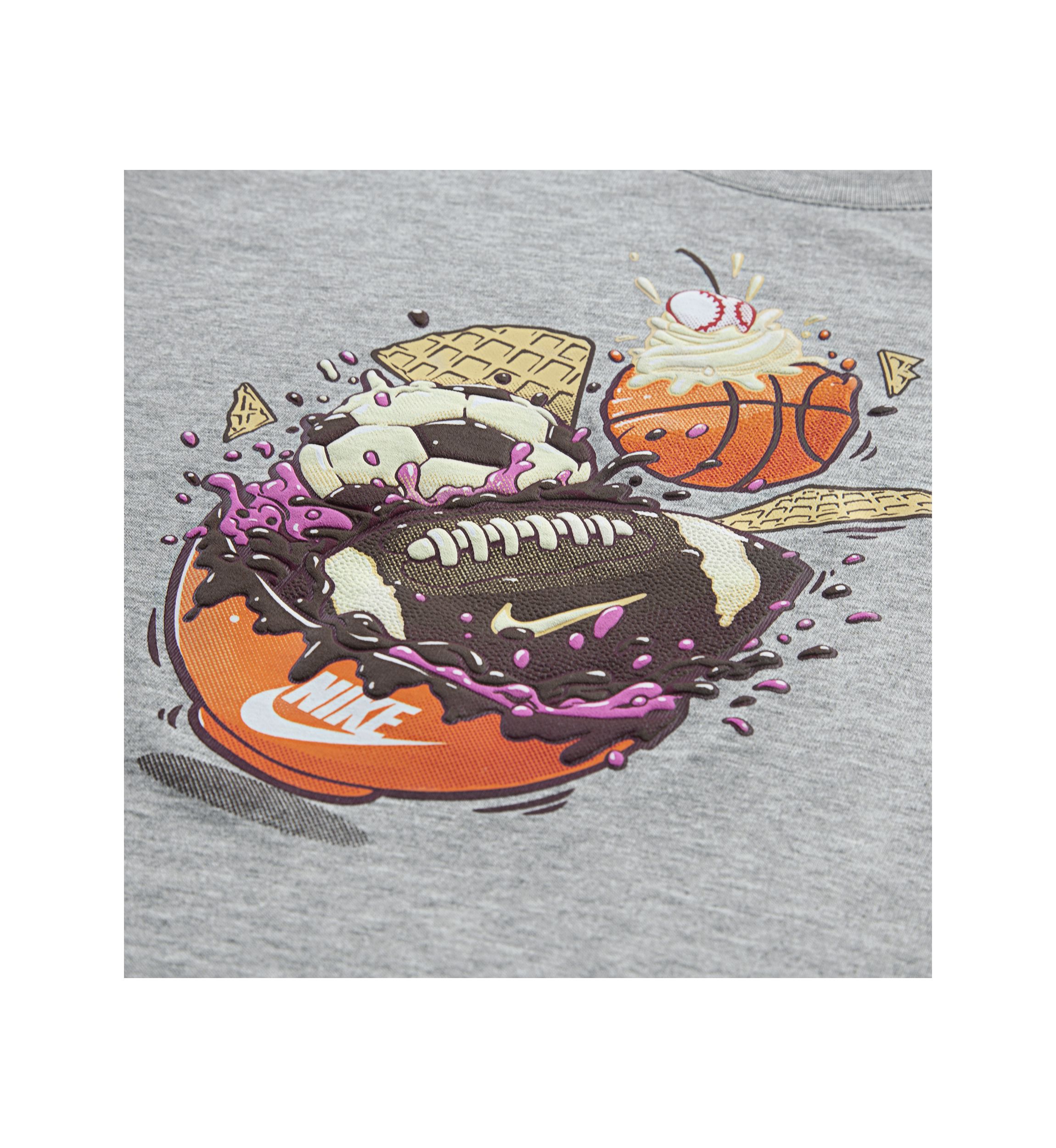 Boys 4-7 Long Sleeve Sports Graphic T-Shirt