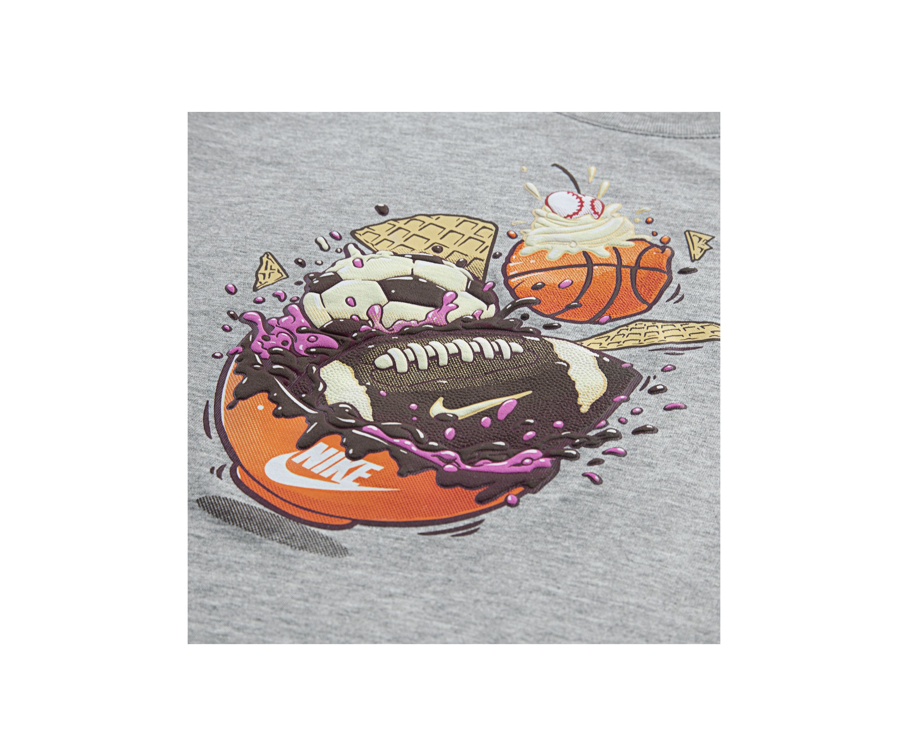 Boys 4-7 Long Sleeve Sports Graphic T-Shirt